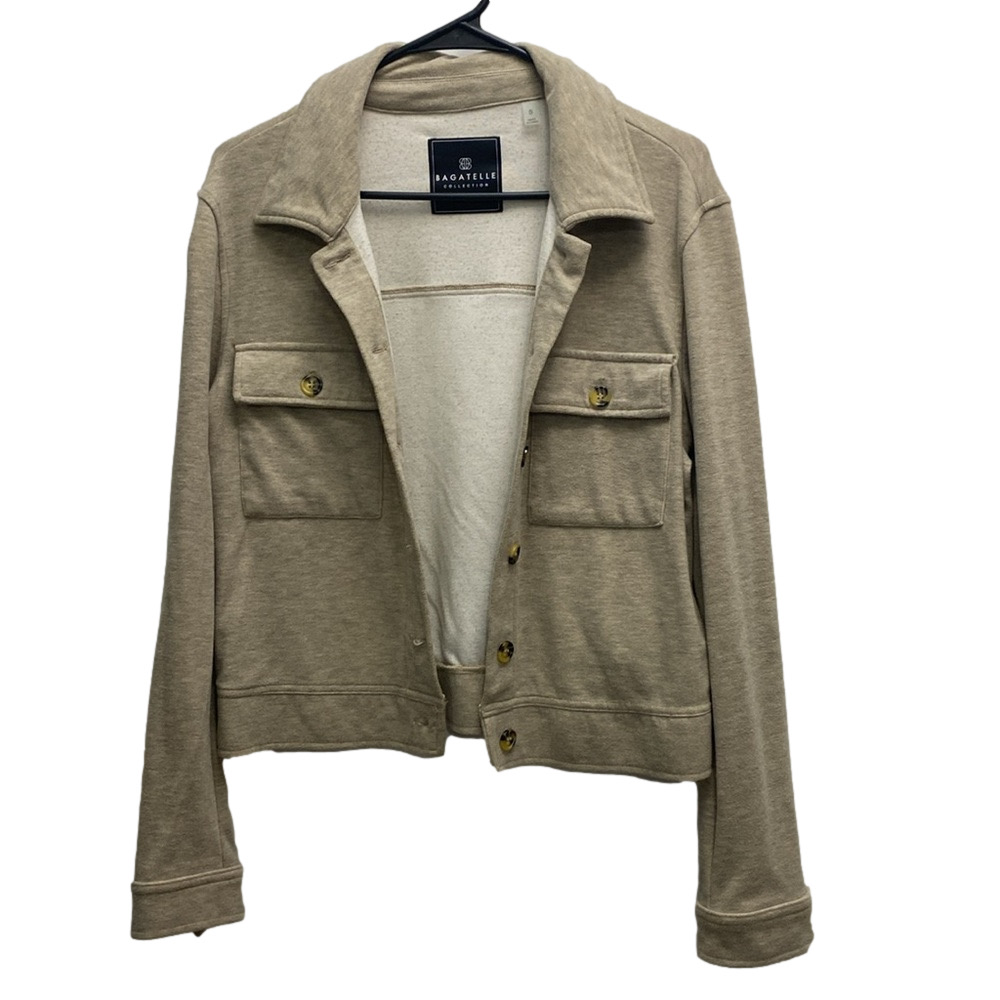 Bagatellee Button Up Collared Long Sleeve Jacket Size Small